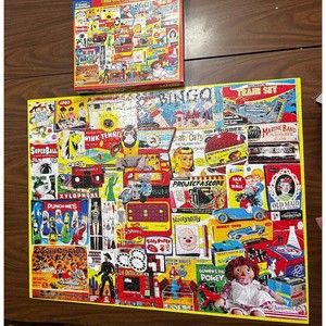 White Mountain I Had One Of Those 1000 Piece Puzzle Complete Pop Culture History